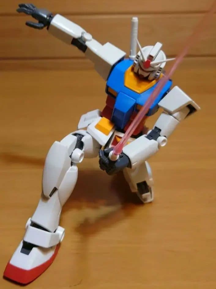 バンダイ①MG1/100ガンダムVer.2.0＆② MG Gファイター中古セット