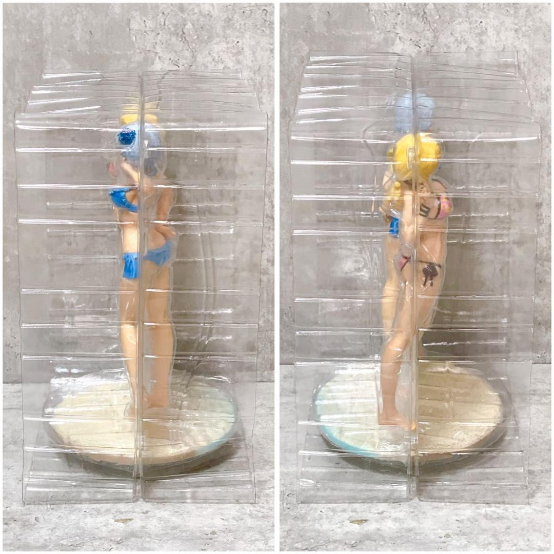 未開封 300個限定 フェアリーテイル ルーシィ＆ユキノ日焼けVer フィギュア