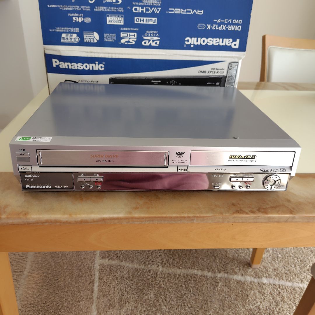 貴重！美品！パナソニック VHS.DVDプレーヤー DMR-E150V