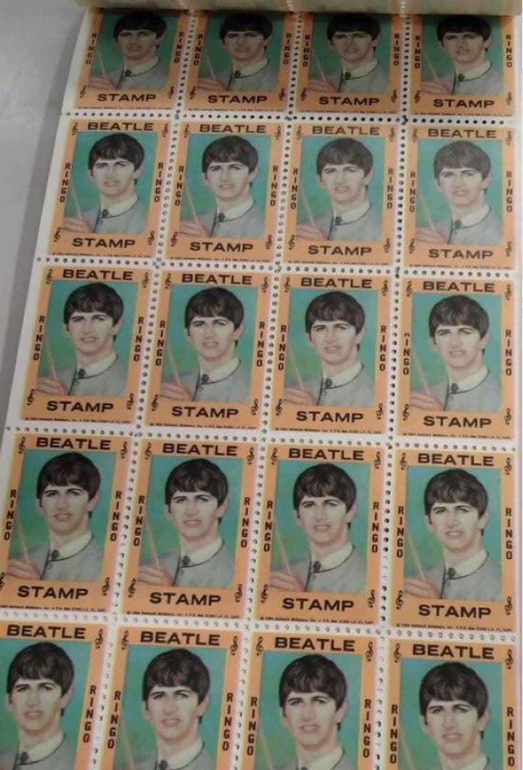 ビートルズ　切手