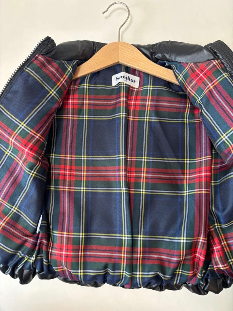 極美品★familiar ファミリア　ダウン　フェザー　コート　90cm