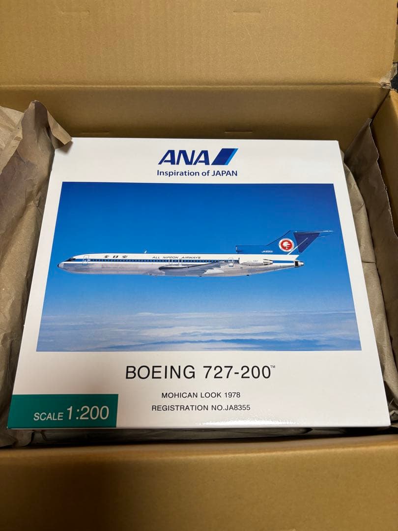 ANA Boeing 727-200 モデル 1:200