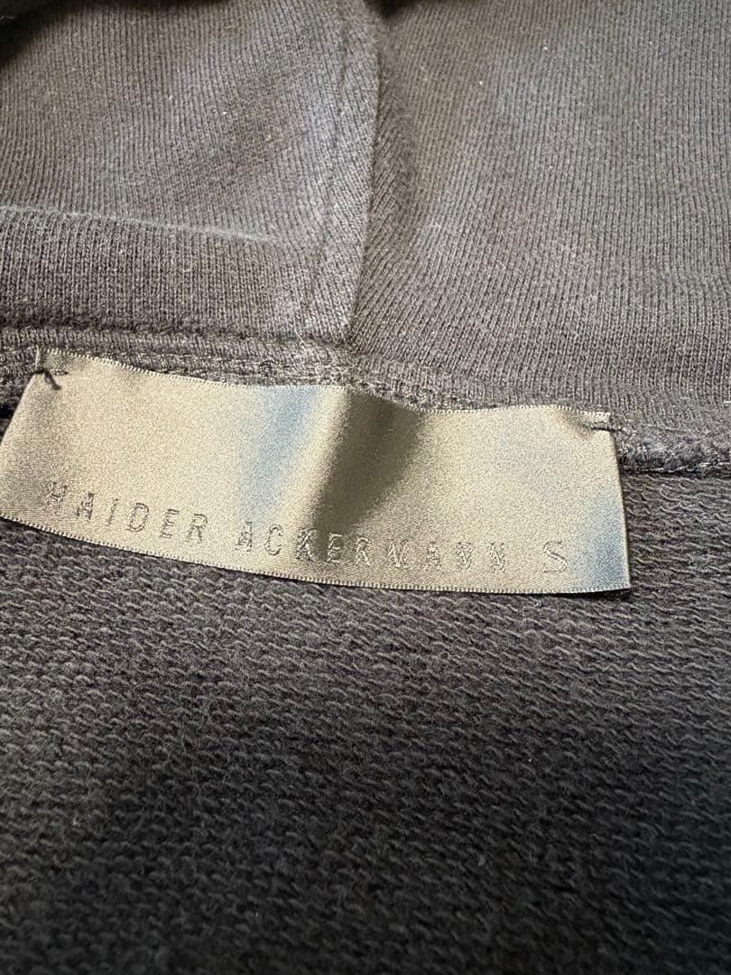 10周年限定品 ロンハーマン×ハイダーアッカーマン ブラック パーカー