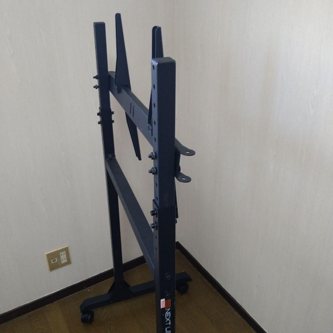 NEXT LEVEL RACING テレビスタンド ブラック