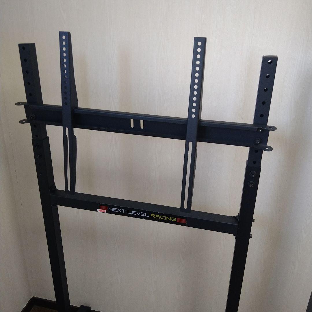 NEXT LEVEL RACING テレビスタンド ブラック