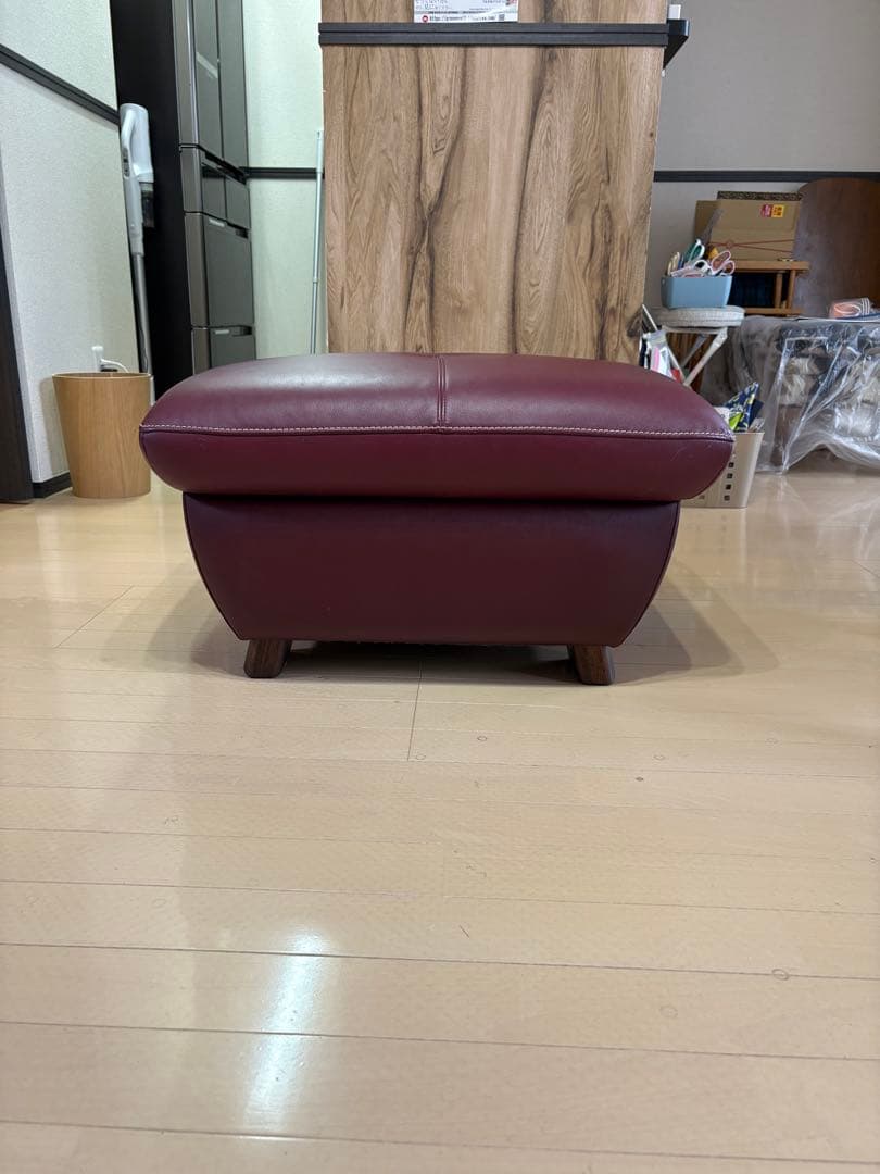 お値下げ⭐︎カリモク家具　オットマン　美品