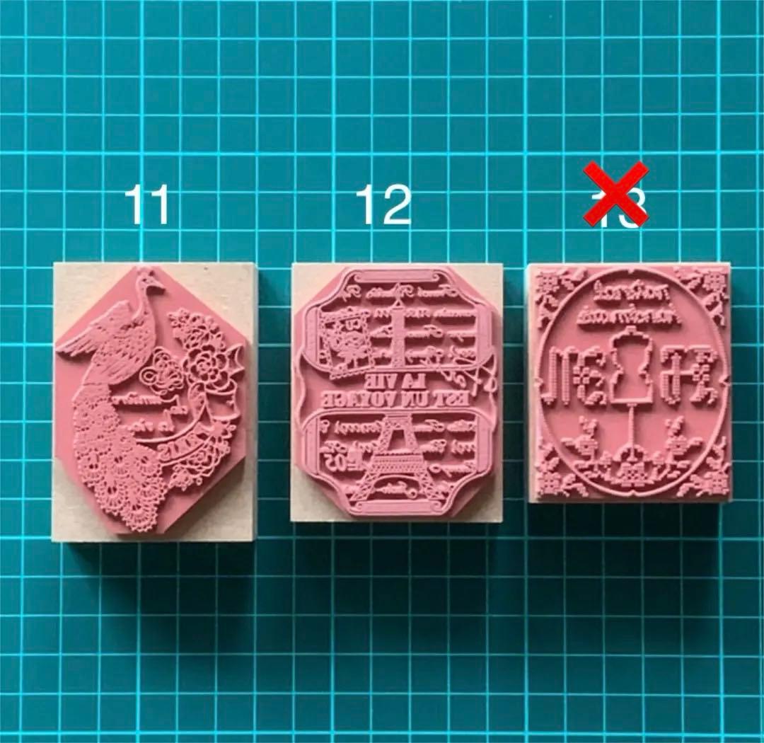 東京アンティーク 2面スタンプ含 5個 未使用 G