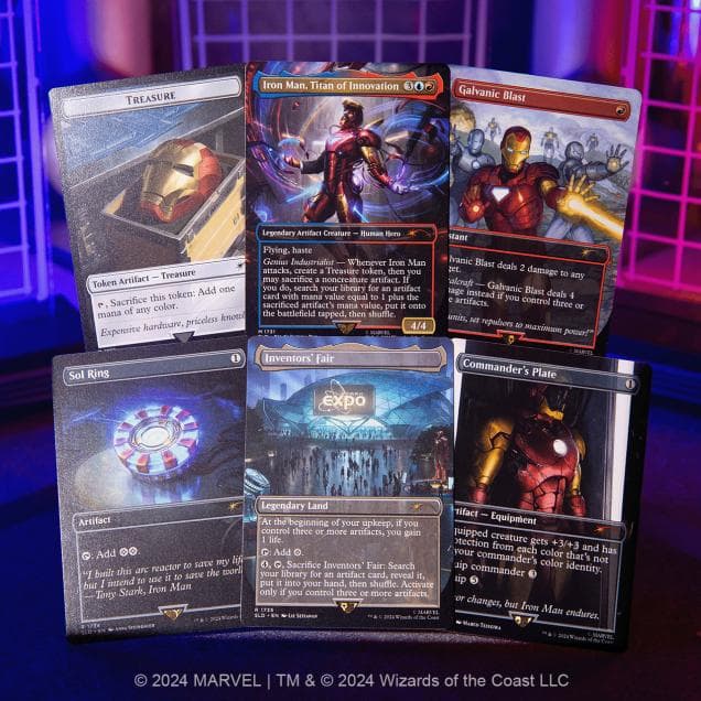 マジック：ザ・ギャザリング Secret Lair x Marvel's Iron Man non foil