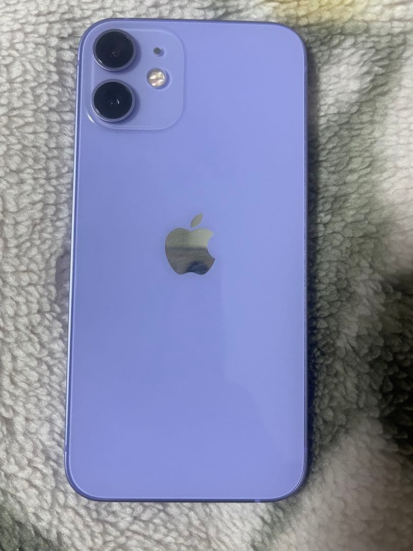 Apple iPhone 12 mini パープル 本体 動作確認済み