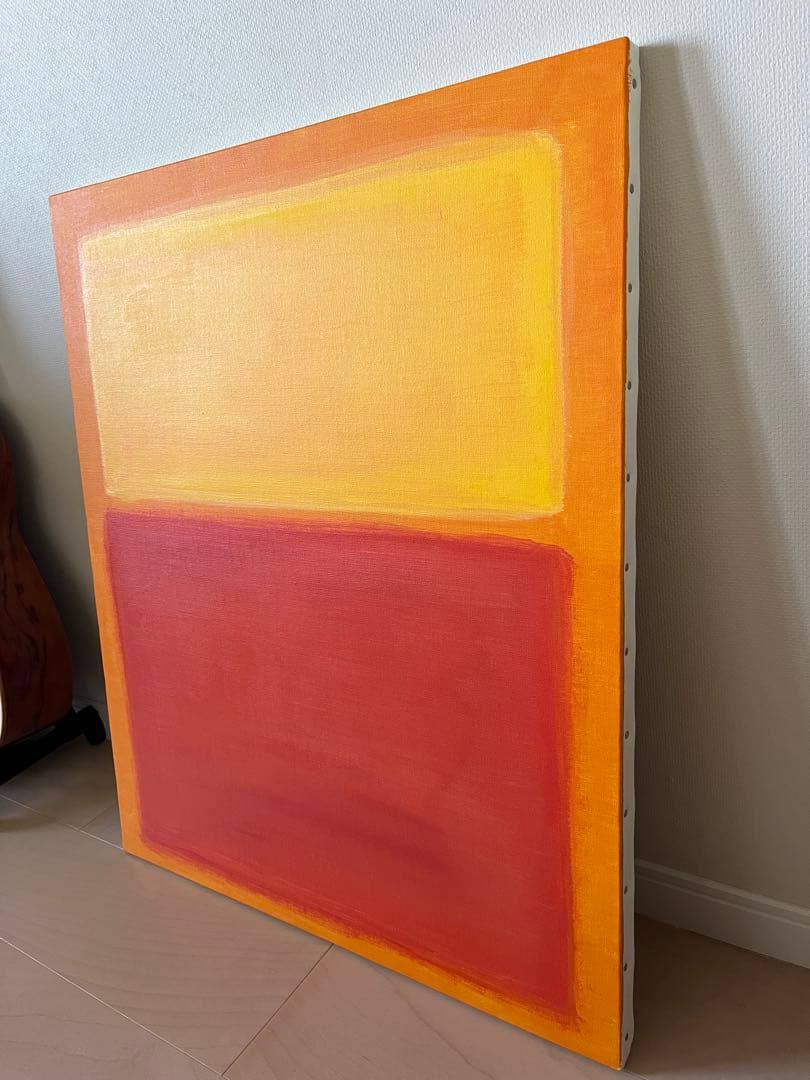 アクリル抽象画 2点セット