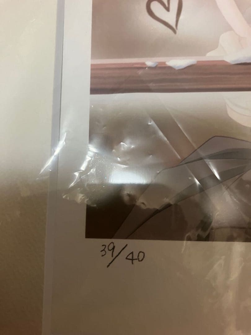 版画　直筆サイン　西又葵　ミクスドメディア　アールビバン 複製原画　芙蓉楓　原画