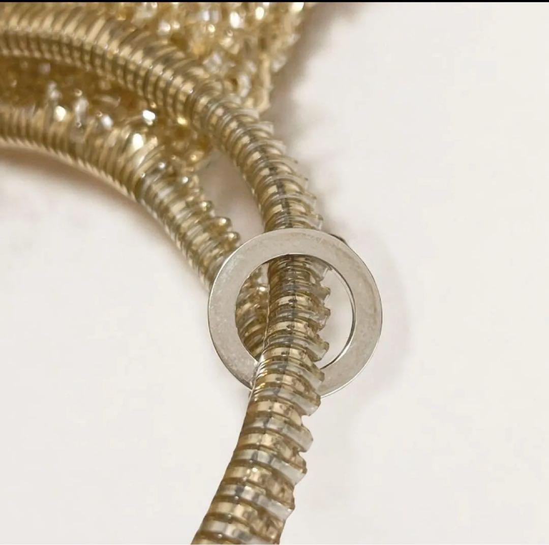 アンテプリマ バスケット シルバーゴールド ワイヤーバッグ