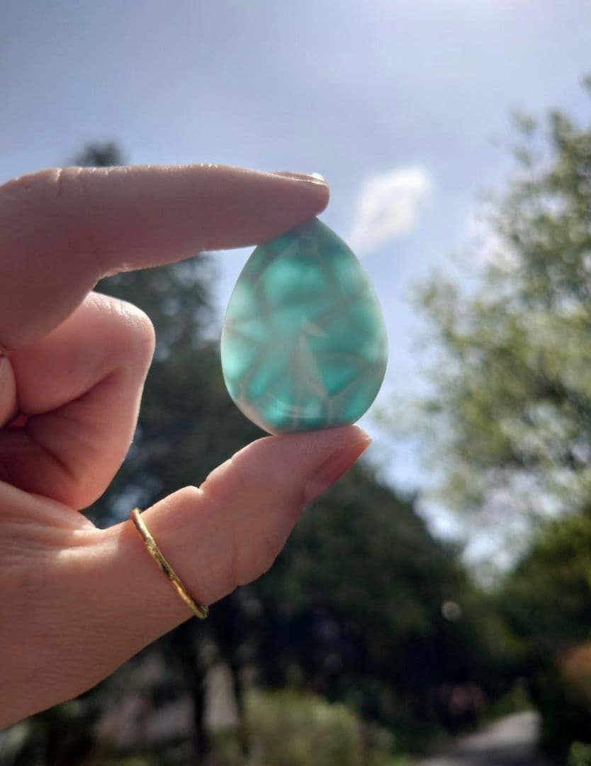 ★【 １４ｇ 】★ ラリマー ★ 高品質 ★ 美品 ★ 雫型 ★