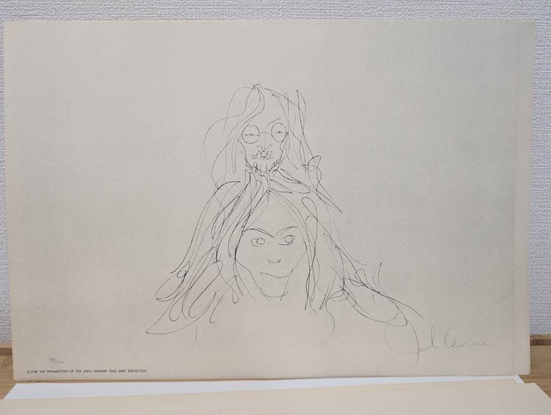 ジョンレノン bag one リトグラフ全16枚揃