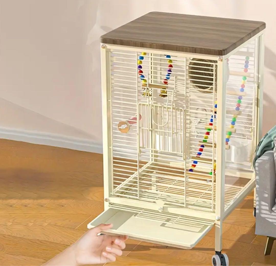 小型鳥用金属製飼育ケージ