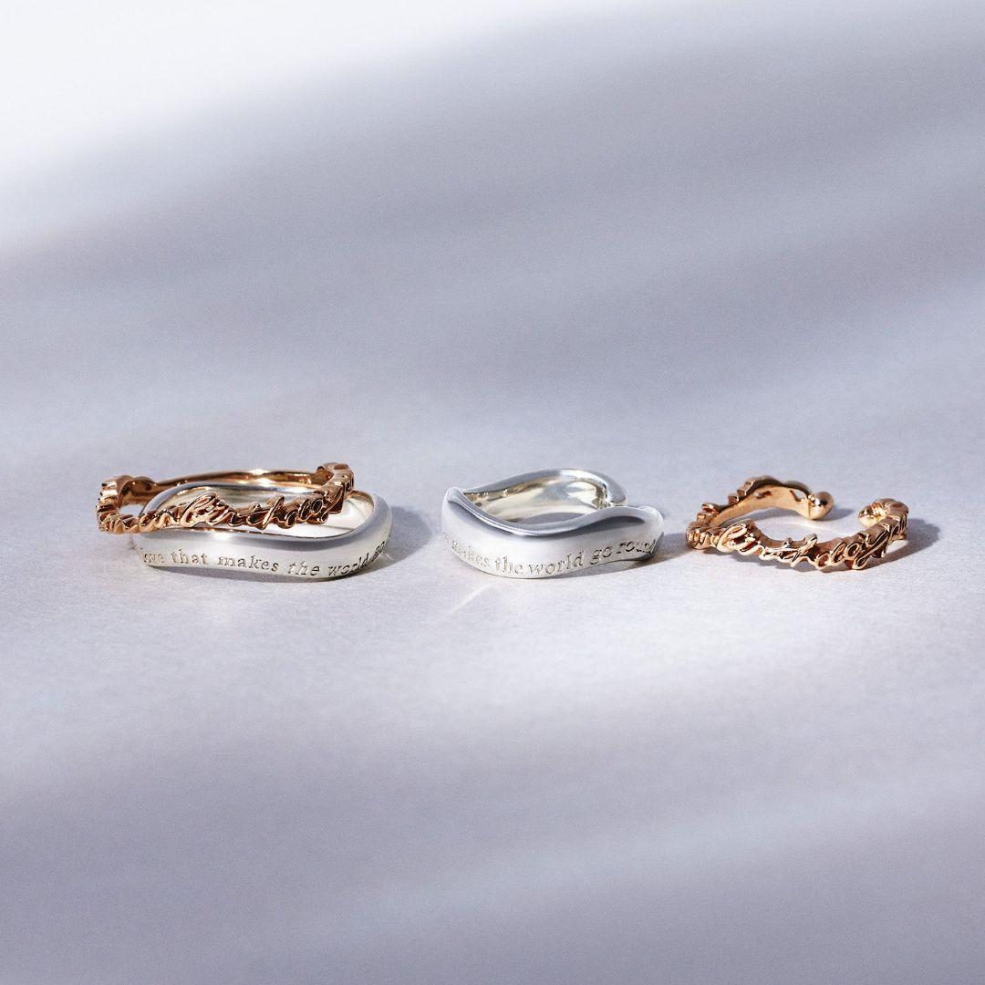 NOJESS　【新品未使用】★メッセージシルバーリング★13号