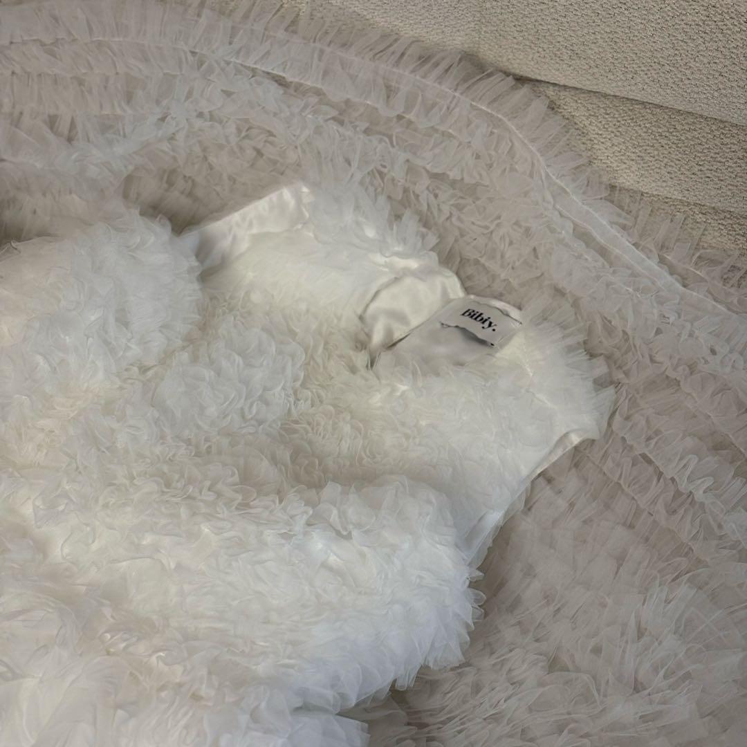 Bibiy. DARLENE SHUSHU DRESS ホワイト　正規品