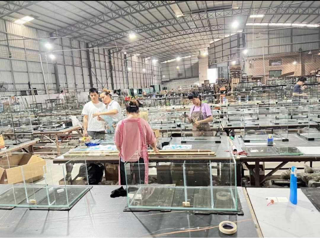 自社製組み立て式爬虫類両生類ケージガラス飼育ケージ120x60x120cm引取り