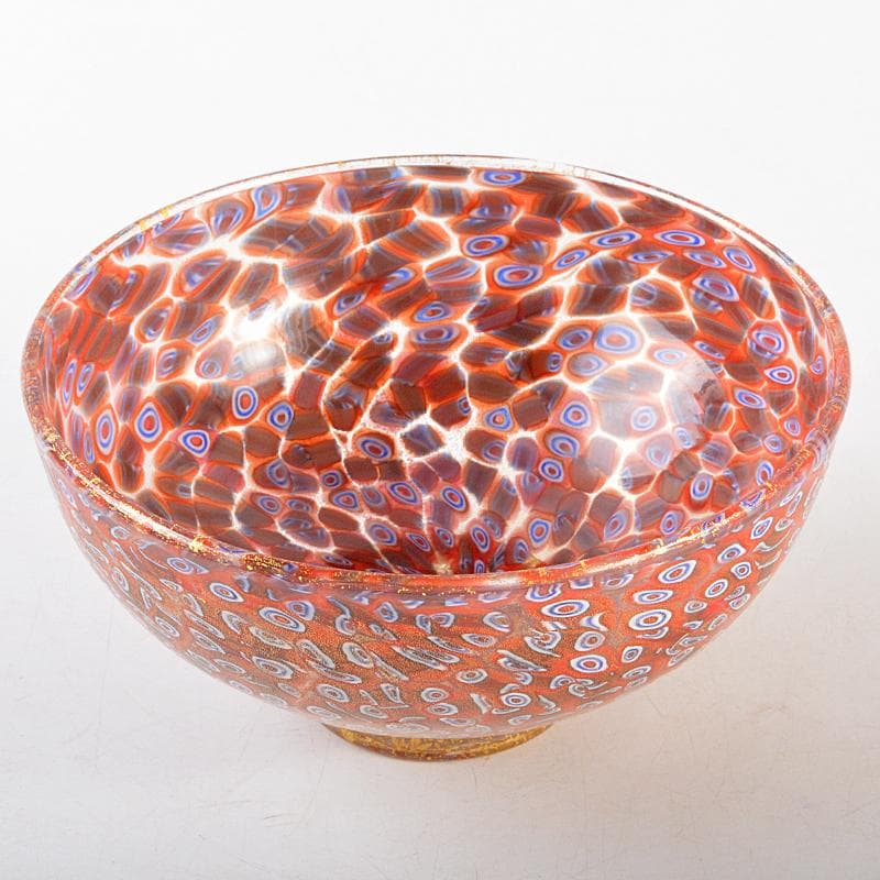 茶道具　ガラス工芸　金彩　茶碗　鉢　V　R5835