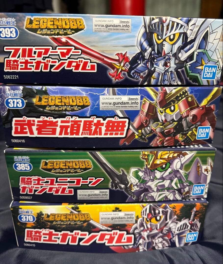 レジェンドBB　騎士＋武者　４体セット　未使用品