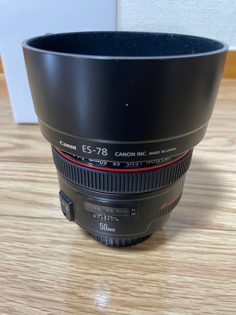 Canon EF 50mm f/1.2 L USM レンズ 防湿庫保管