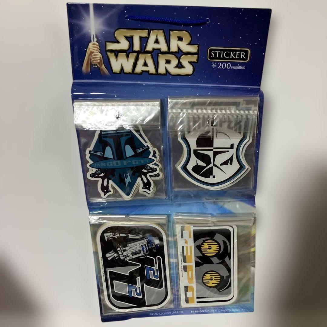 STAR WARS ステッカー 4種類　5枚入