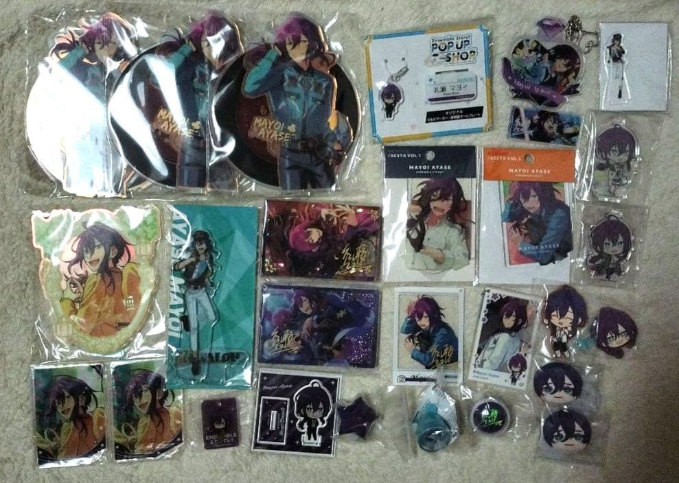 あんスタ　礼瀬　マヨイ　セット　缶バ　アクスタ　アクキー　中国　韓国