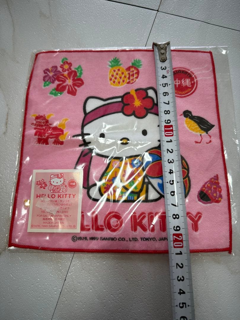 サンリオ ハローキティ 沖縄 日本限定 ご当地 ハンドタオル 新品 6枚セット
