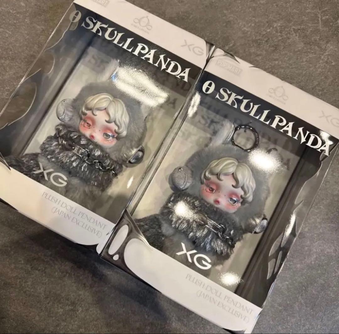 SKULLPANDA XG ペンダント ぬいぐるみ 2体セット