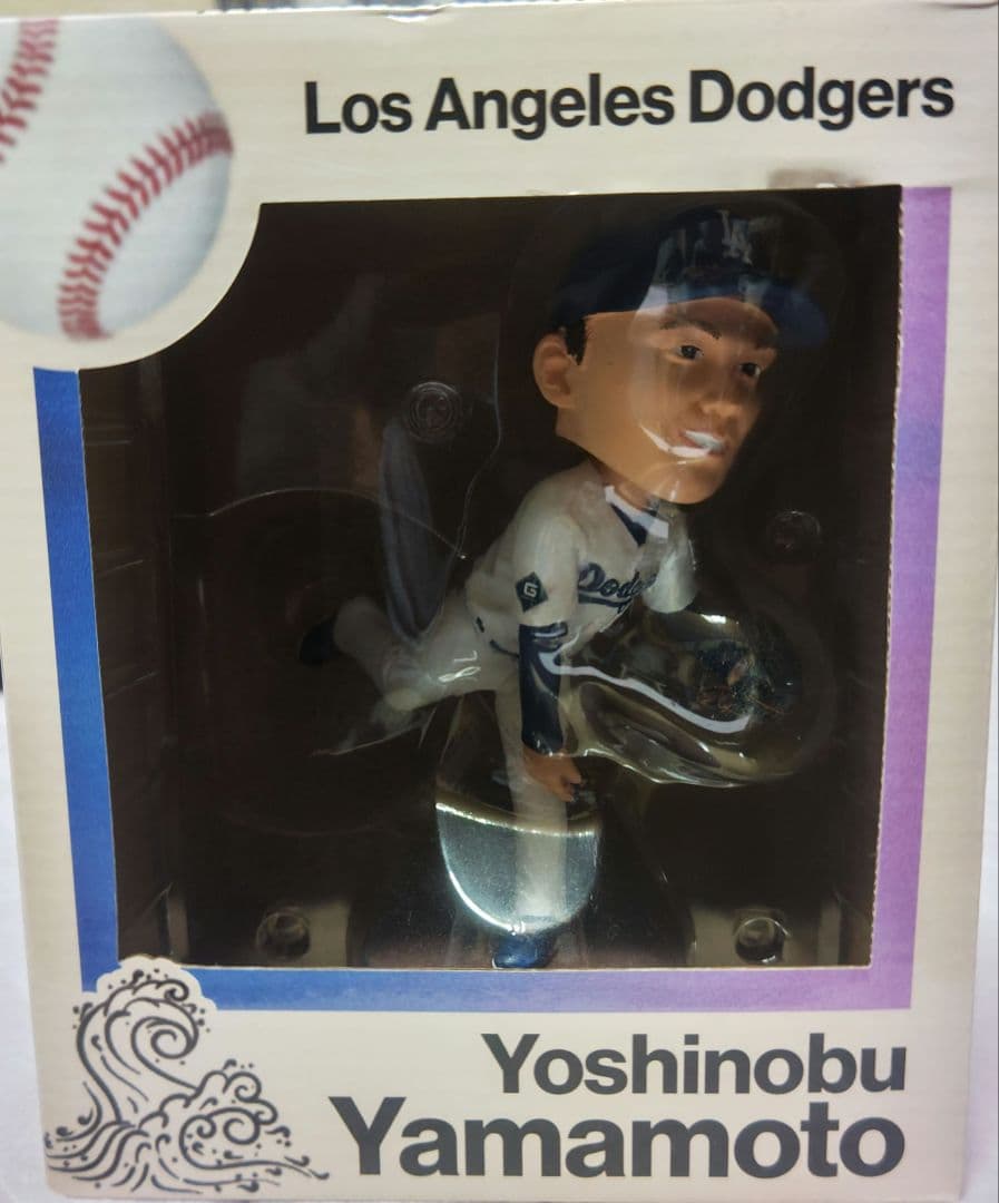 ワールドシリーズ MVP 山本由伸 ボブルヘッド