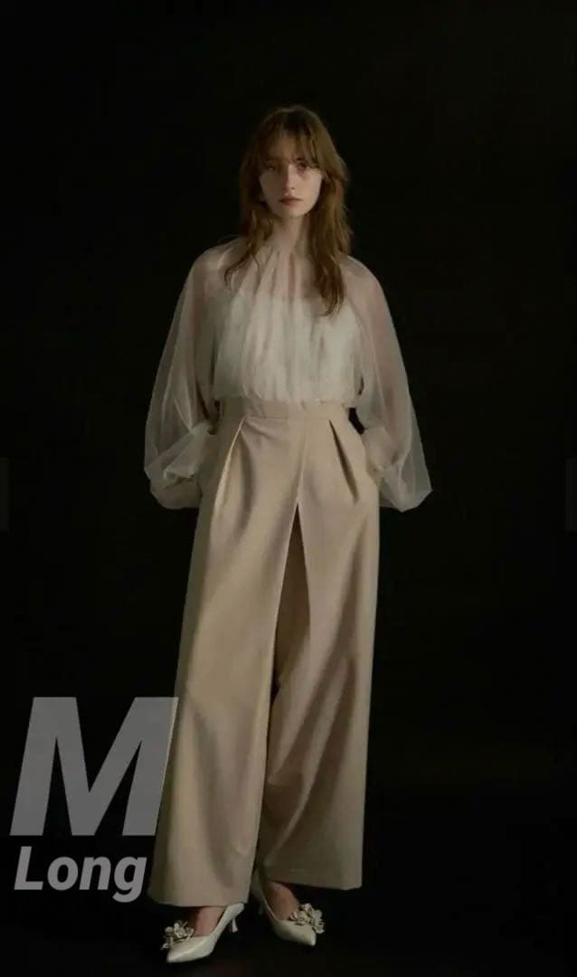 ★新品★リルアー　Lace layered rap pants dress