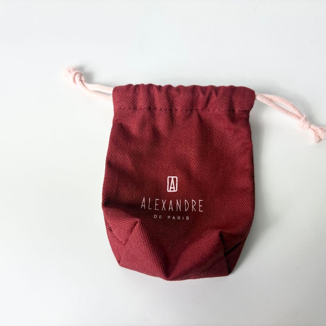 アレクサンドルドゥパリ　ヘアクリップ　ヴァンドームクリップ　ブラック.