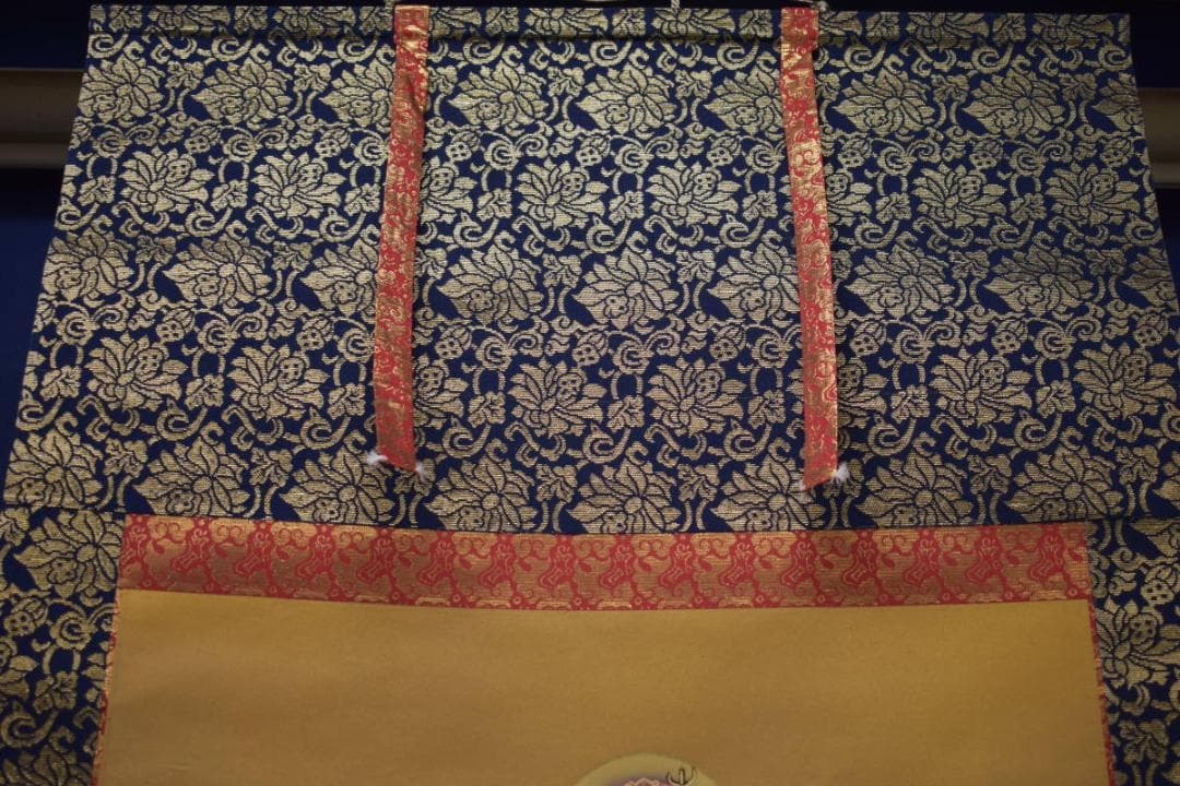 /臥龍/十三仏図/桐共箱付/布袋屋掛軸HI-924