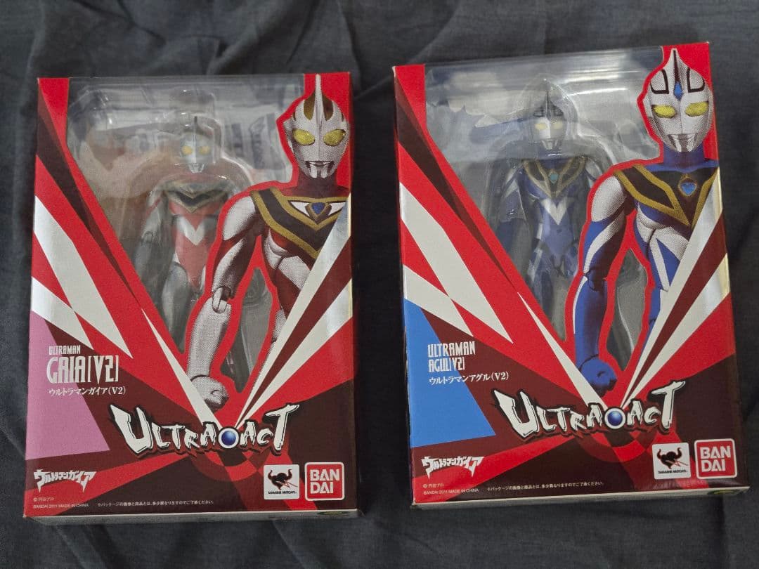 ULTRAACT ウルトラマンアグル V2 ウルトラアクト ウルトラマンガイア