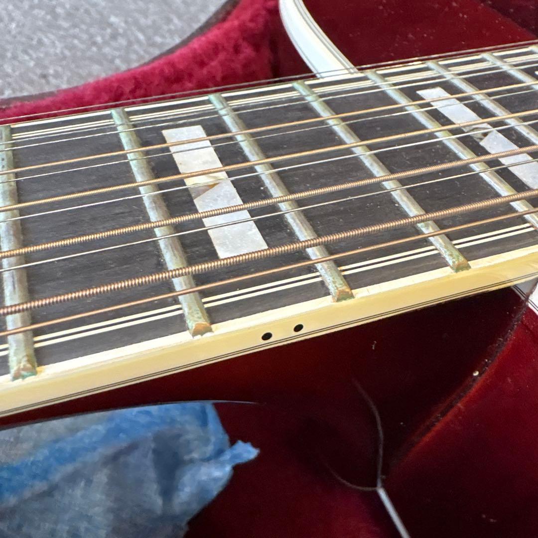 ギルド　JF65-12 チェリーサンバースト　美品　純正ハードケース