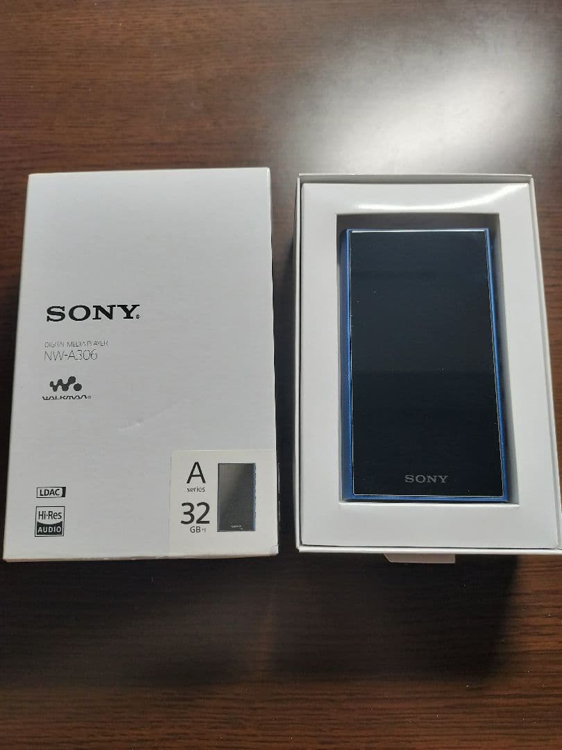 【SONY】ウォークマン 32GB A300シリーズ NW-A306 ブルー