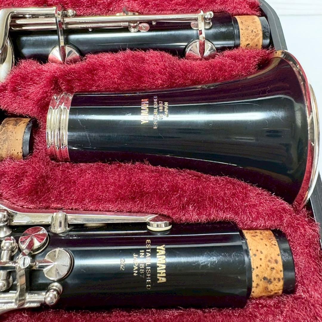 YAMAHA ヤマハ クラリネット YCL-252 樹脂製 管楽器 ケース付き