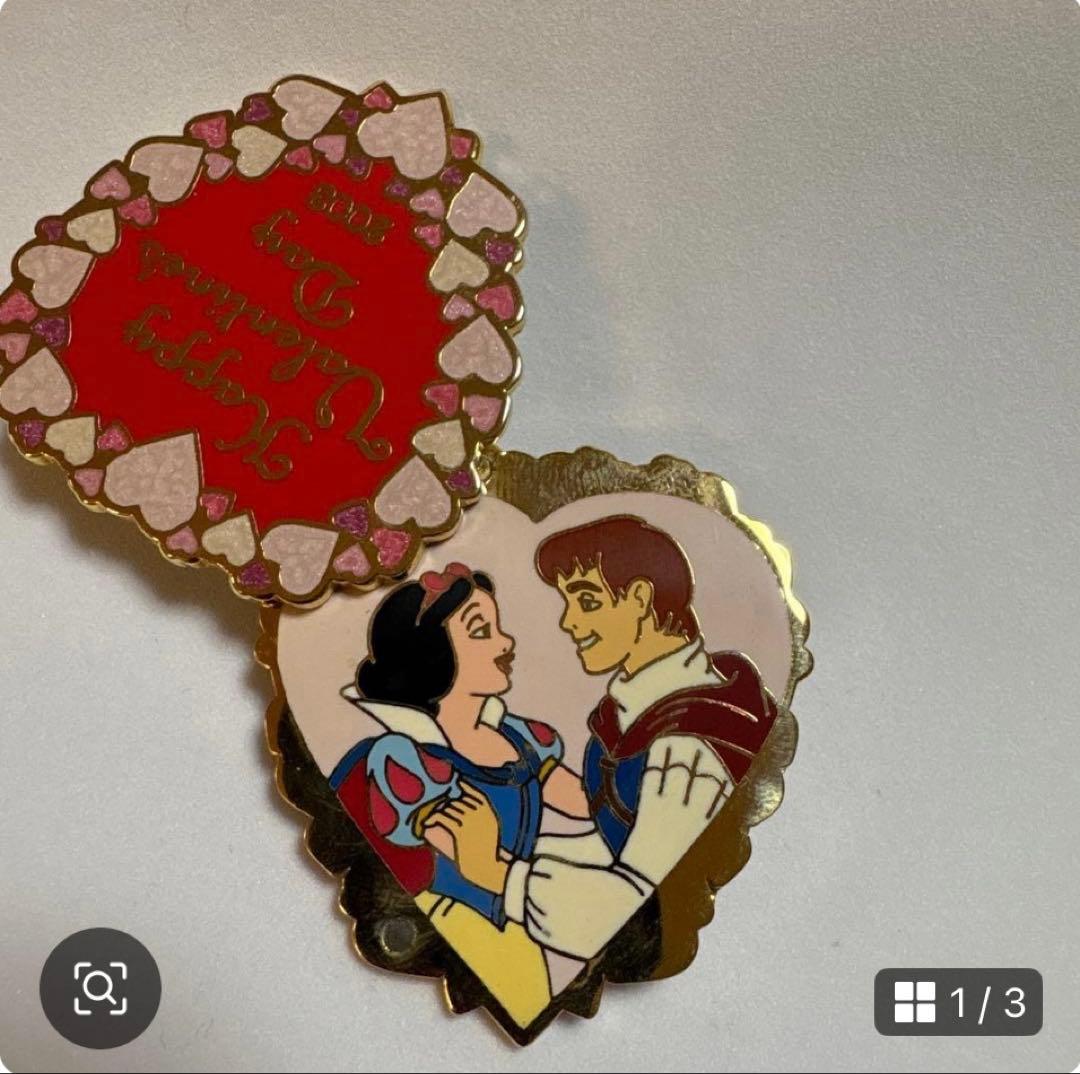 くぅ　　白雪姫 ピンバッジ 5点セット