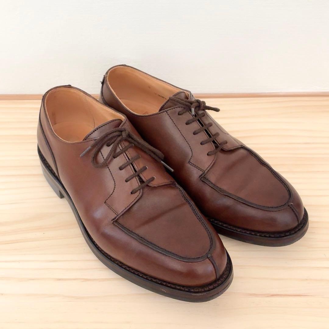 クロケット&ジョーンズ Crockett&Jones モールトン Uチップ 革靴