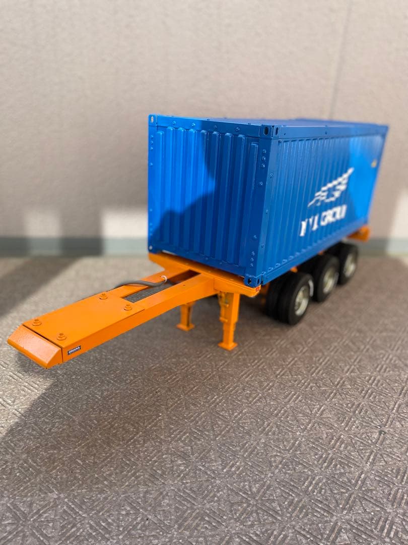 タミヤ1/14 17プロフィア20ft海コンシャーシ　フルオぺ