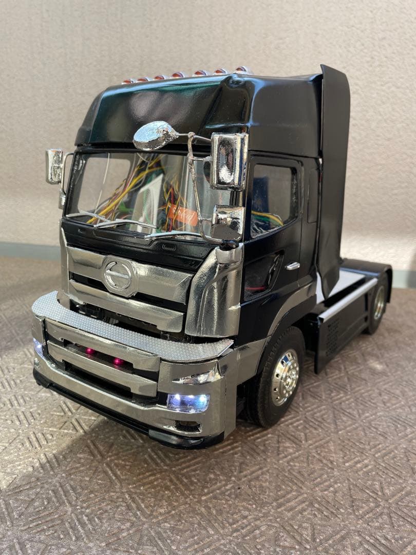 タミヤ1/14 17プロフィア20ft海コンシャーシ　フルオぺ