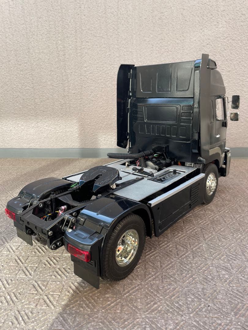 タミヤ1/14 17プロフィア20ft海コンシャーシ　フルオぺ