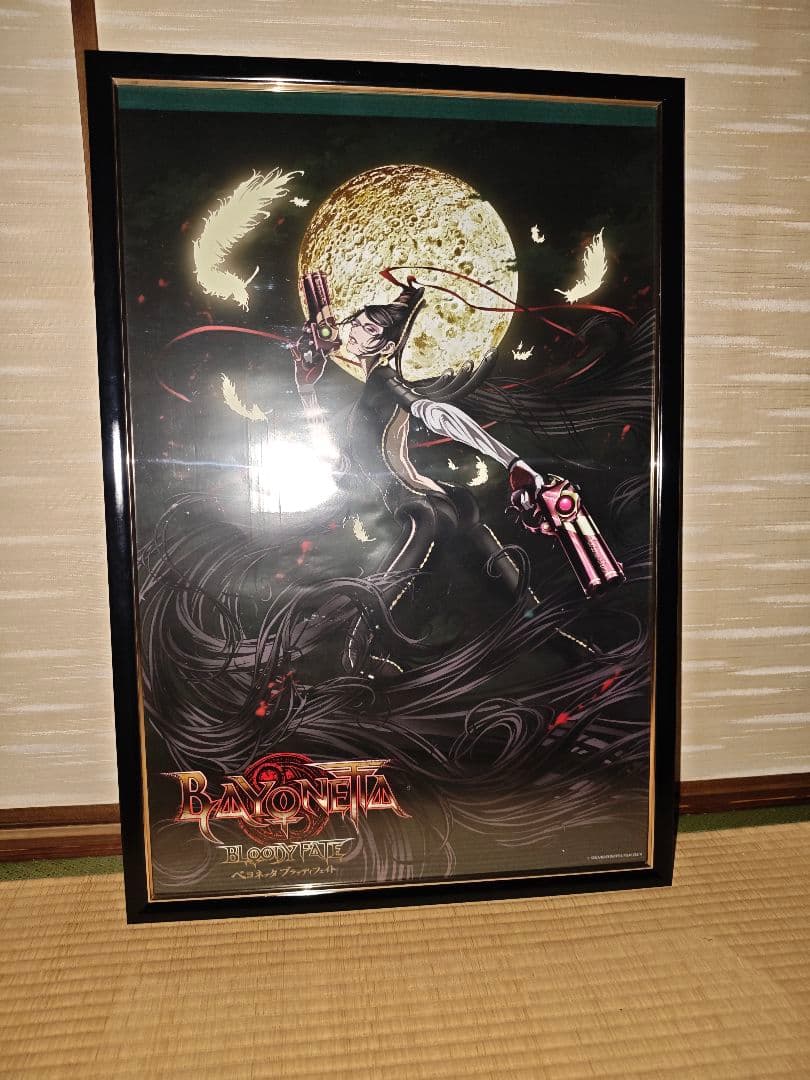 ベヨネッタ ブラッディフェイト映画 ポスター フレーム額縁付き