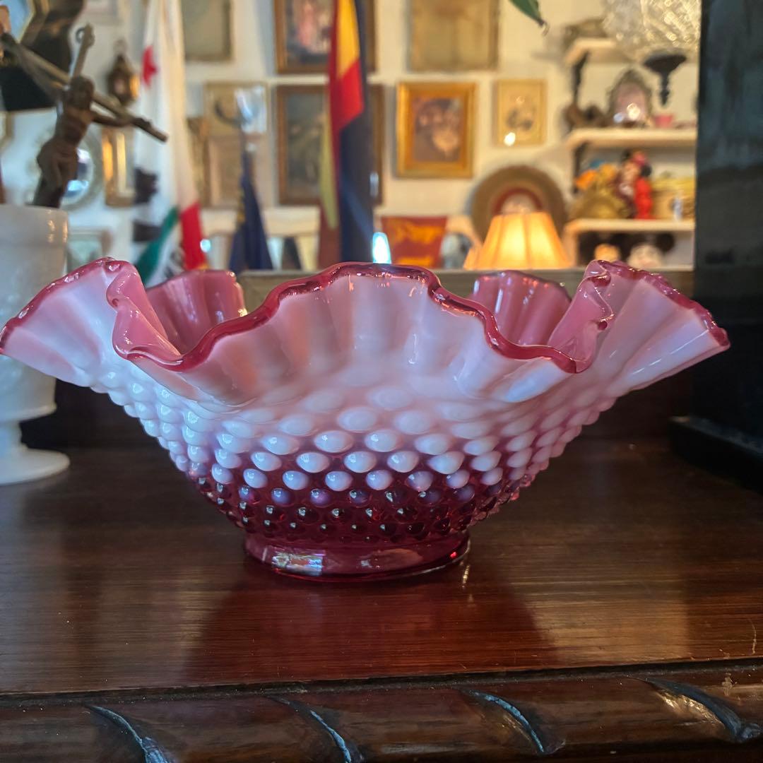 希少品BIG！50's〜オールドフェントンFentonクランベリーオパールセント