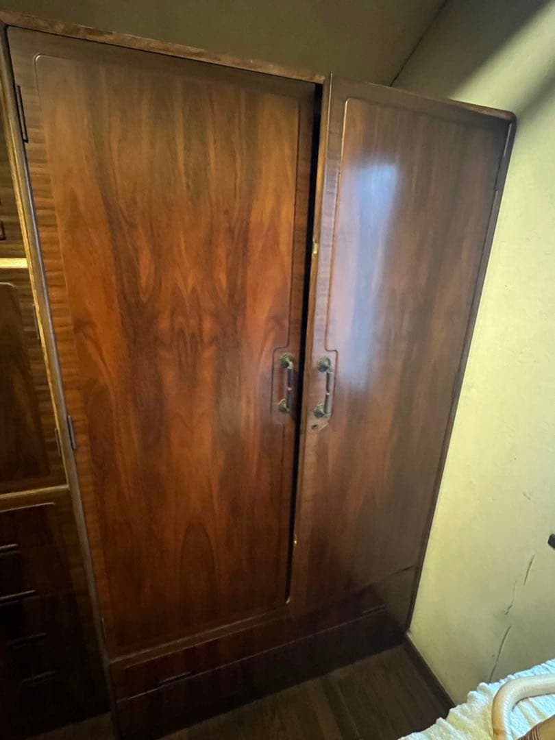 昭和レトロ　和洋箪笥　凄い杢　味のあるアンティーク　古材　最終赤字大処分！！