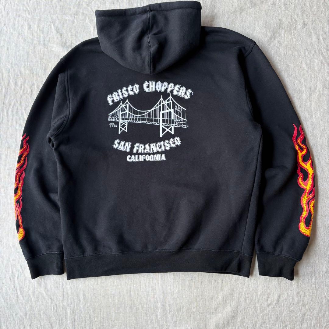 USA製 フリスコチョッパーズ FRISCO CHOPPERS パーカー L