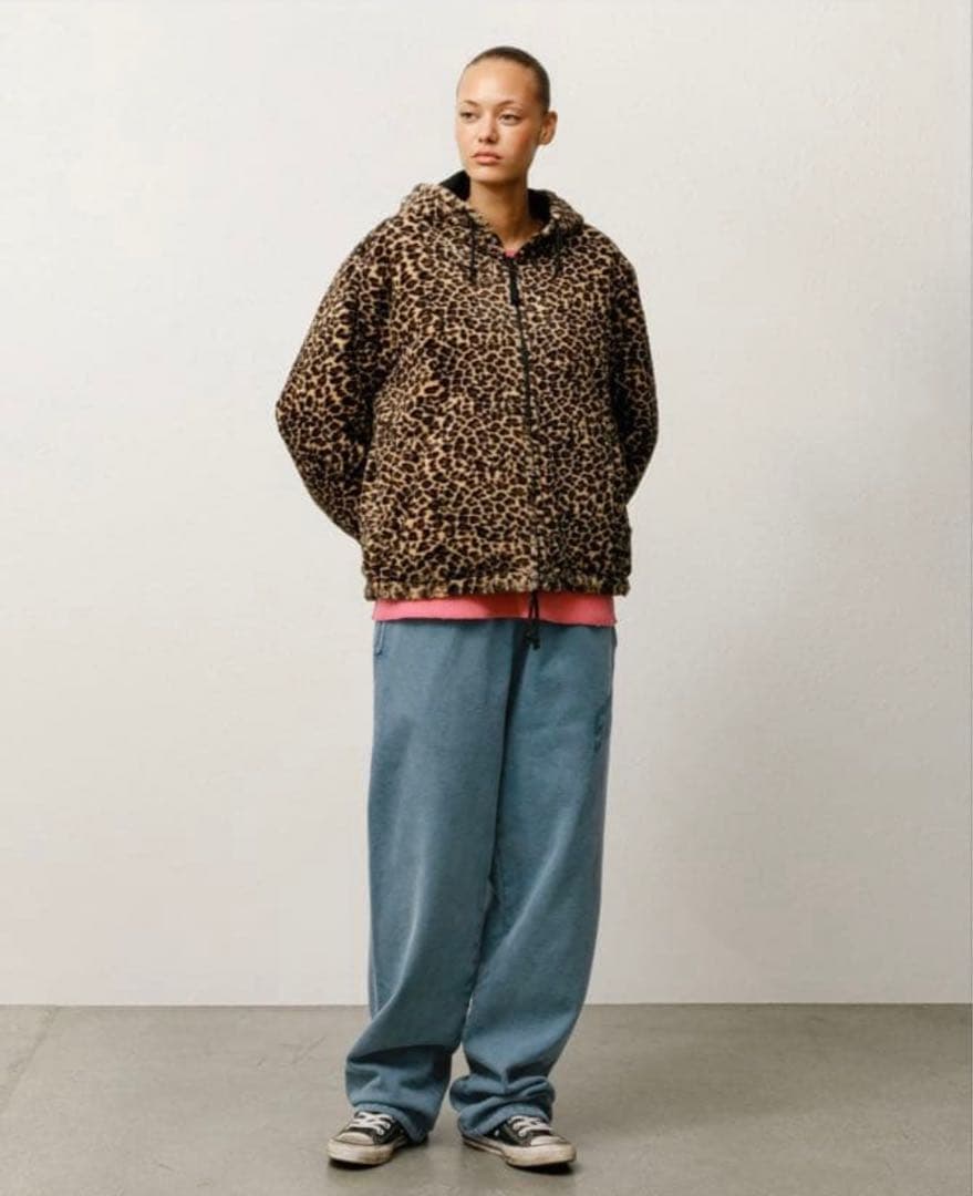 Stussy REVERSIBLE HOODED JACKET ステューシー　M