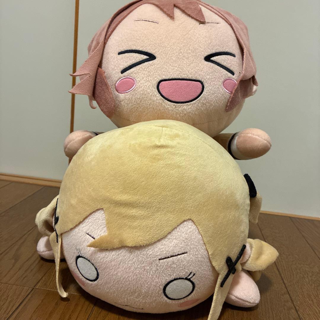 バンドリ メガジャンボぬいぐるみ 市ヶ谷有咲 山吹 沙綾