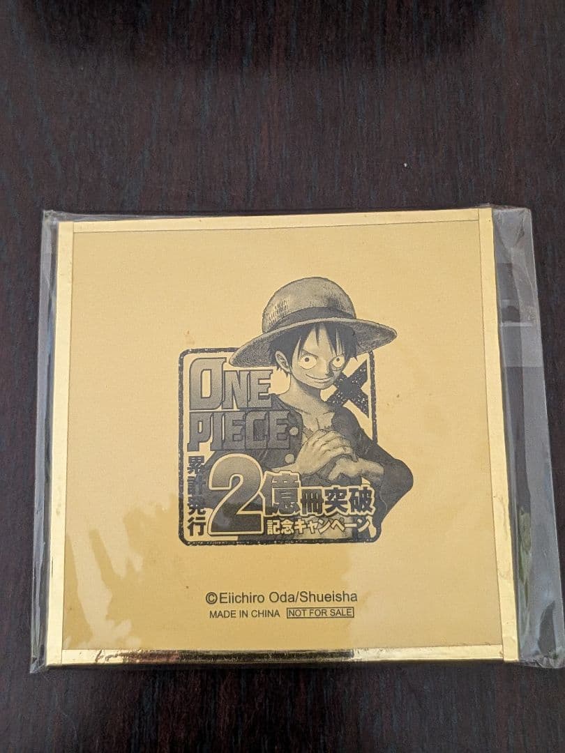 ワンピース　2億冊突破記念描き下ろし　ミニ色紙
