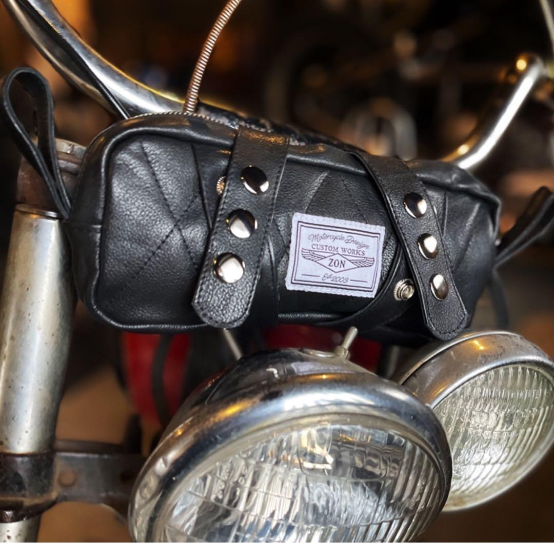 ZON レザー ツールバッグ ポーチ ハーレーダビッドソン バイカー